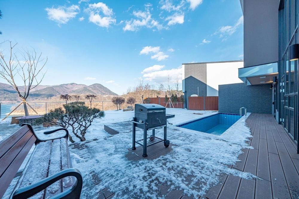 Hotel Jecheon The Shine Cheongpung Zimmer foto