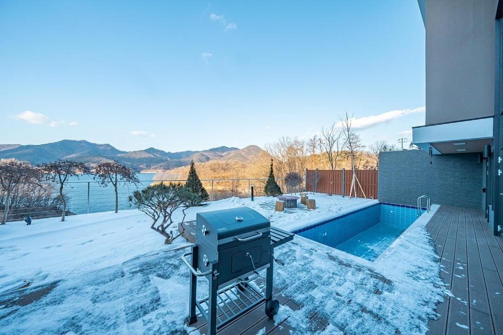 Hotel Jecheon The Shine Cheongpung Zimmer foto